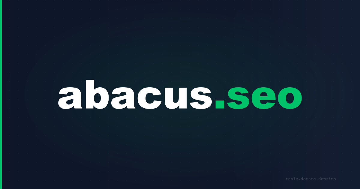 Abacus — Stockholm's Nordic SEO & Content Specialist